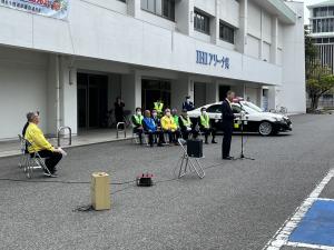 令和６年「春の全国交通安全運動」出発式