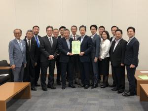 公明党 山口那津男 代表への同要望活動