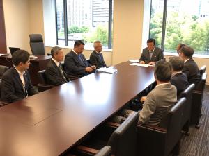 衆議院国土交通委員長への同要望活動