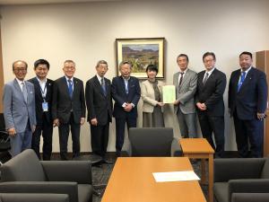 青木愛 参議院国土交通委員長への同要望活動