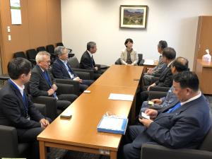 青木愛 参議院国土交通委員長への同要望活動