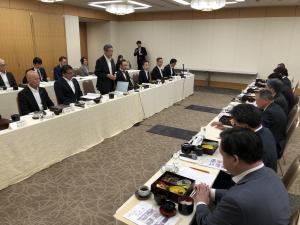 地元選出国会議員への市主要事業説明会