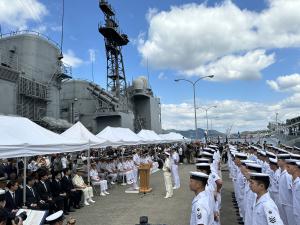 第48次派遣海賊対処行動水上部隊 出国式