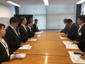 広島県農林水産局の 大浜清 局長