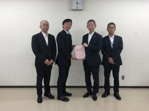 同局河川部の 本田康秀 部長ほかへの同要望活動