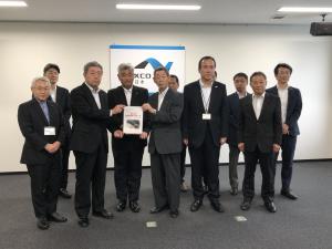 西日本高速道路株式会社中国支社 赤松邦康 支社長 ほかへの要望活動