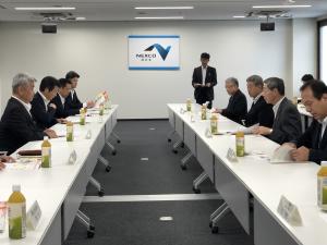 西日本高速道路株式会社中国支社 赤松邦康 支社長 ほかへの要望活動