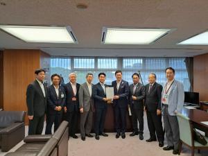 石橋林太郎 国土交通大臣政務官への 同要望活動