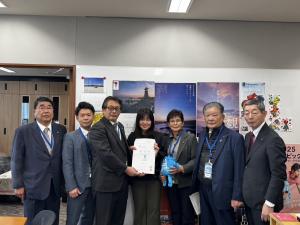 都内で 宮口治子 参議院議員への 同要望活動