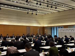 都内での 「中核市とともに地方分権を推進する国会議員の会」勉強会