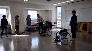 車椅子バスケ