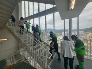 階段昇降体験
