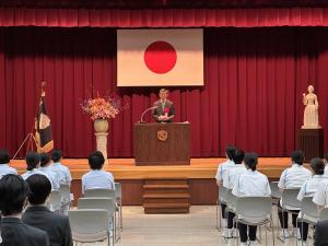 呉市医師会看護専門学校卒業証書授与式