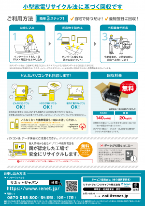 チラシ裏