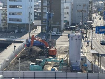 基礎工事写真