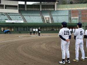 国際ロータリー2710地区ガバナー杯野球大会開会式