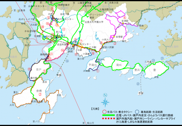 呉市公共交通全体図