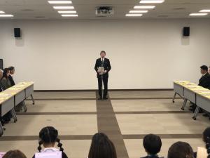 ランドセルカバー贈呈式