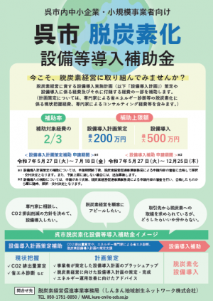 補助金チラシ