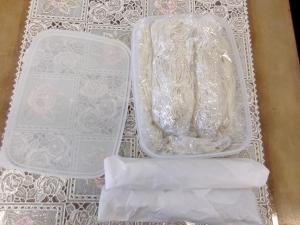 前回の講座で作った料理
