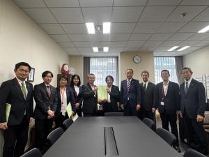 内閣官房国土強靱化推進室の 丹羽克彦 次長への同要望活動
