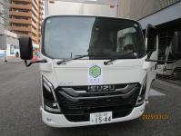 音戸調理場給食配送車正面