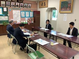 三坂地　校長室