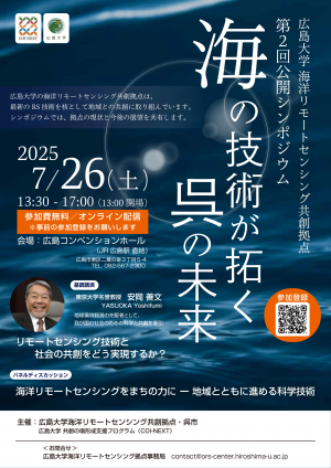 第2回公開シンポジウムポスター