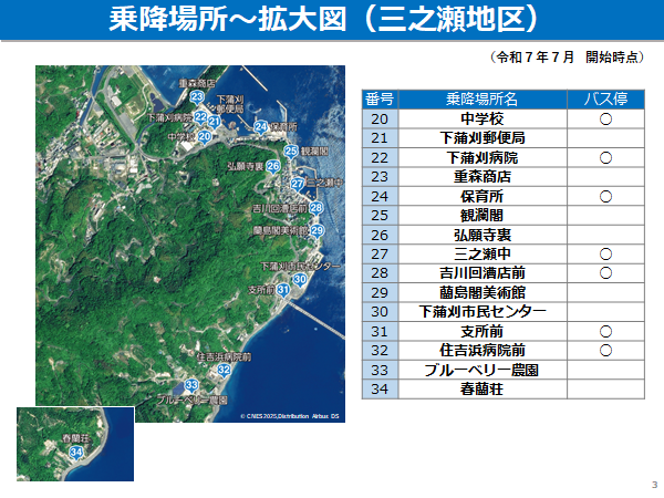 乗降場所４