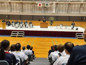 広島県スポーツ推進委員研究大会開会式