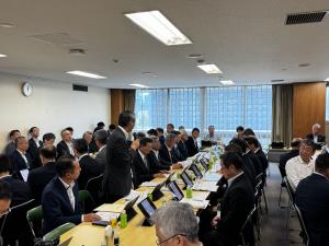 自民党総務部会関係合同会議