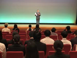 広島文化学園大学オレンジリボン啓発イベント