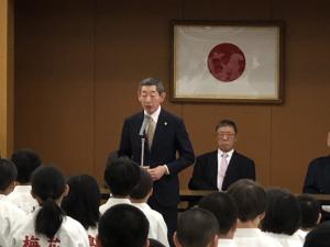 呉地区柔道連盟鏡開き式