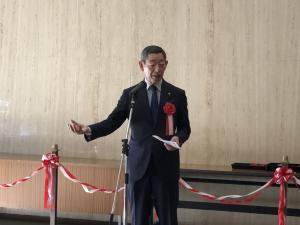 乳幼児画展開会式