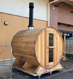 バレル型サウナ室