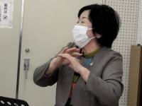 指揮をする様子