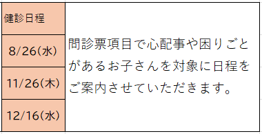 ５歳児健診
