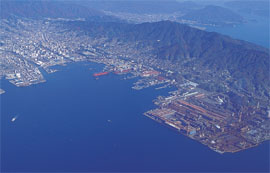 宝町地区港湾写真