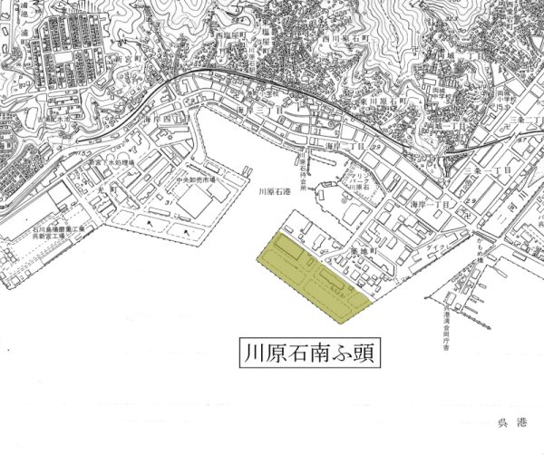 図１川原石埠頭