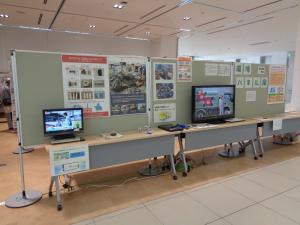 ごみの収集についての展示