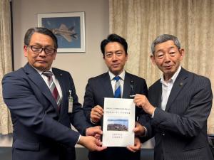 小泉進次郎 防衛大臣への要望活動