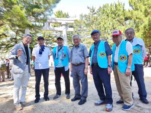 呉ブルーライオンズクラブ クリーンハイキング in 桂浜
