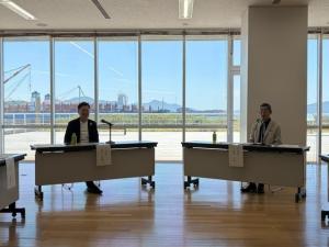 呉市・今治市連携会議の様子