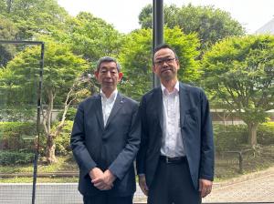 独立行政法人住宅金融支援機構個人営業企画部の 江田頼宣 業界団体担当部長(元呉市副市長)