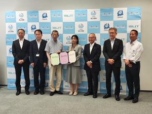 国土交通省広島西部砂防事務所の 佐々木美紀 所長への 安芸南部山系直轄砂防事業の促進に係る要望