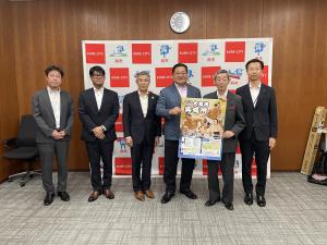 公益財団法人日本相撲協会巡業部の 枝川秀樹 親方，ランドマークエンターテイメント株式会社の 池内悠介 代表取締役社長，株式会社広島ホームテレビの 池田慶介 常務取締役 ほか