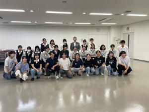 呉・今治10代によるイベント運営メンバー交流事業 参加メンバーを激励