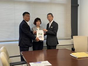 広島県環境県民局の 兼田みゆき 局長ほか