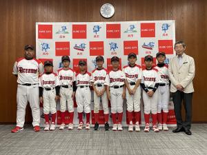 ドリームズベースボールクラブの皆さん