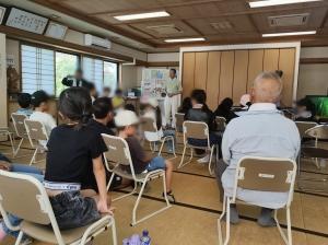 川尻町西部2地区自治会夏休み行事